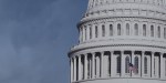Closeup of Capitol Building in Washington DC